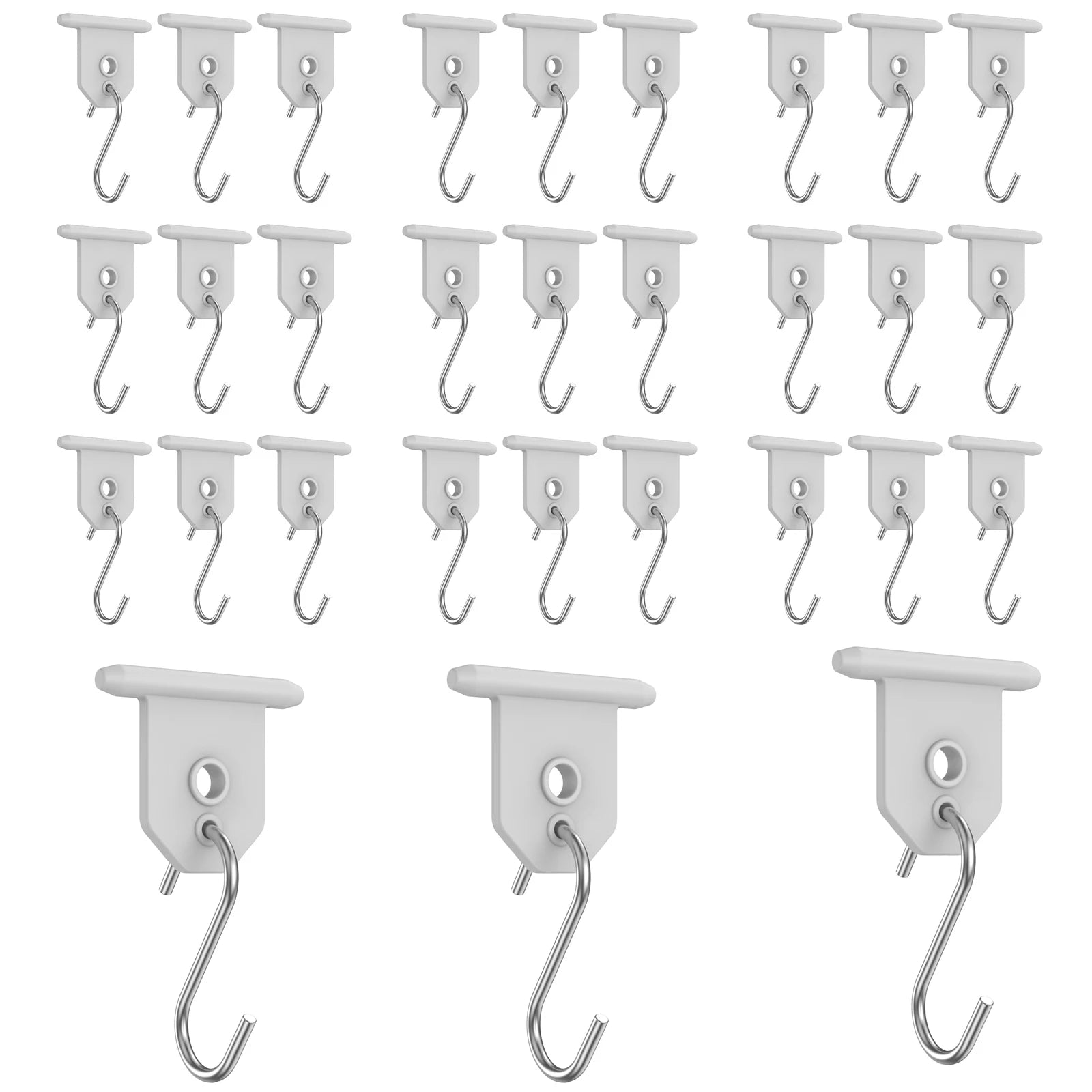 10Pcs Sturdy Awning Hooks for RV S Shaped Camping Awning Hooks Metal Party Light Hangers Hats Outdoor Camper Hanging Accessories Zpaxo 30pcs