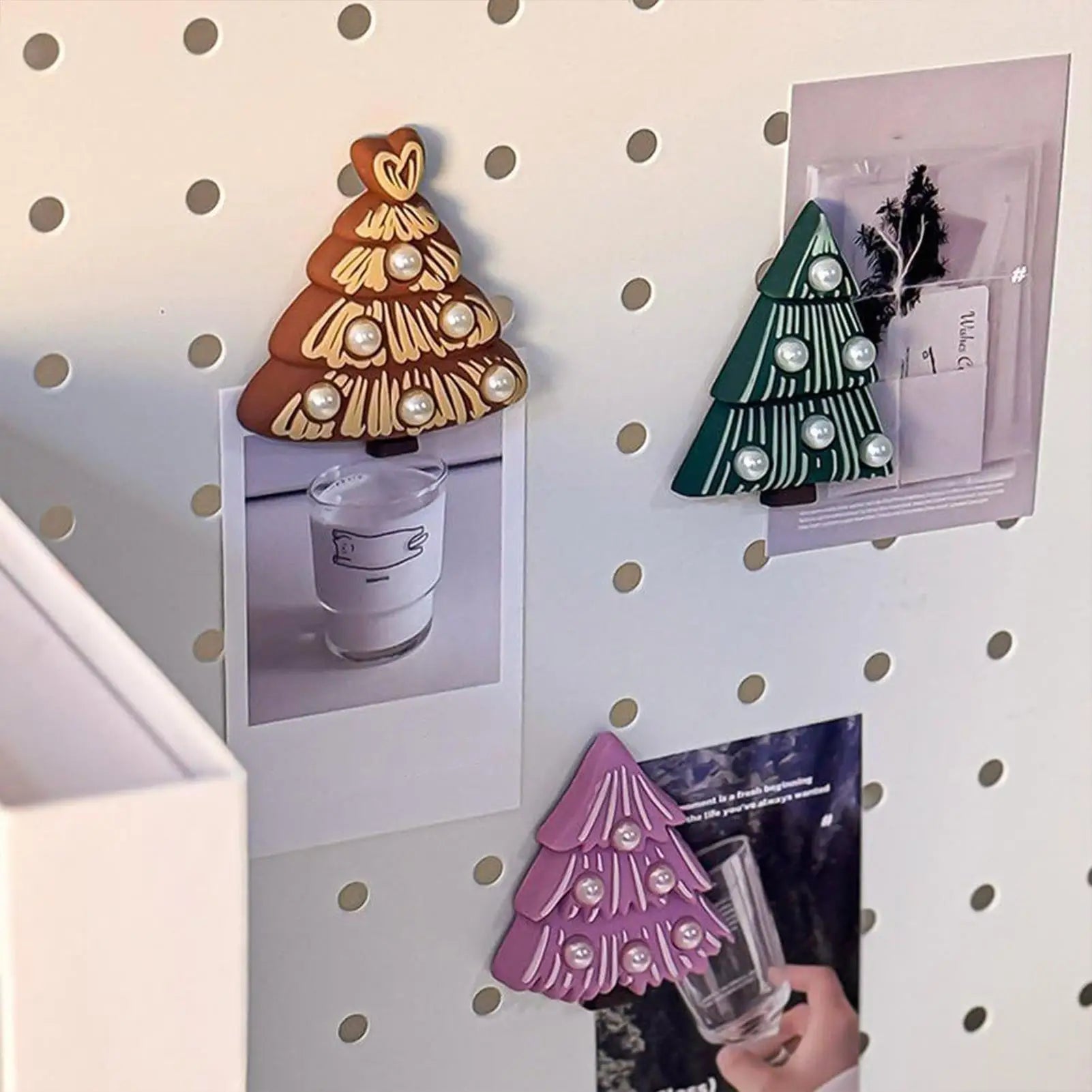 Fridge Magnets Christmas Magnetic Refrigerator Decoration Tree