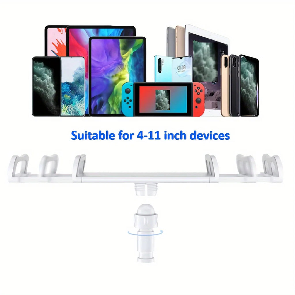 Gooseneck Tablet Mount Holder Bed Desk Phone Flexible Long Arm Clamp