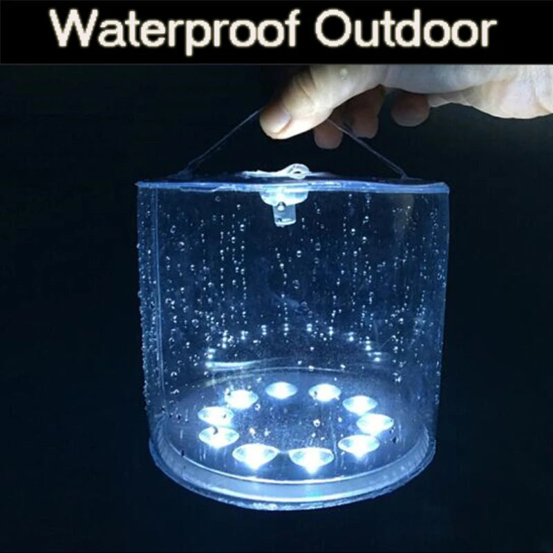 Solar Inflatable Lights RGB White Folding Camping LED Lamp Waterproof Zpaxo