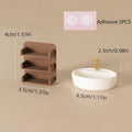 ▶Micro Scene Decor Bathroom Wash Basins Wall Shelf Model 1/12 Scale Dollhouse Furniture Decoration Pretend Play Toys Zpaxo A3