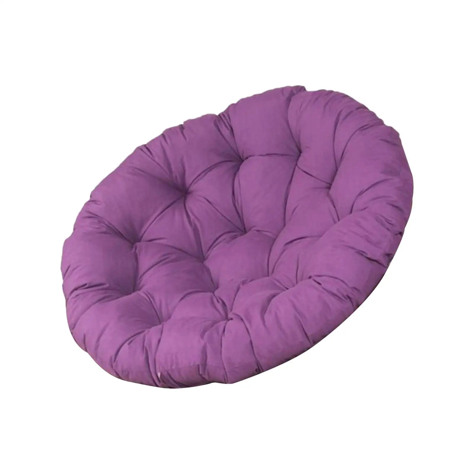 Papasan Chair Cushion Egg Chair Cushion Garden Chair Mat Washable Thick Round 15.7inch for Rocking Chair Seats Sturdy Zpaxo PURPLE