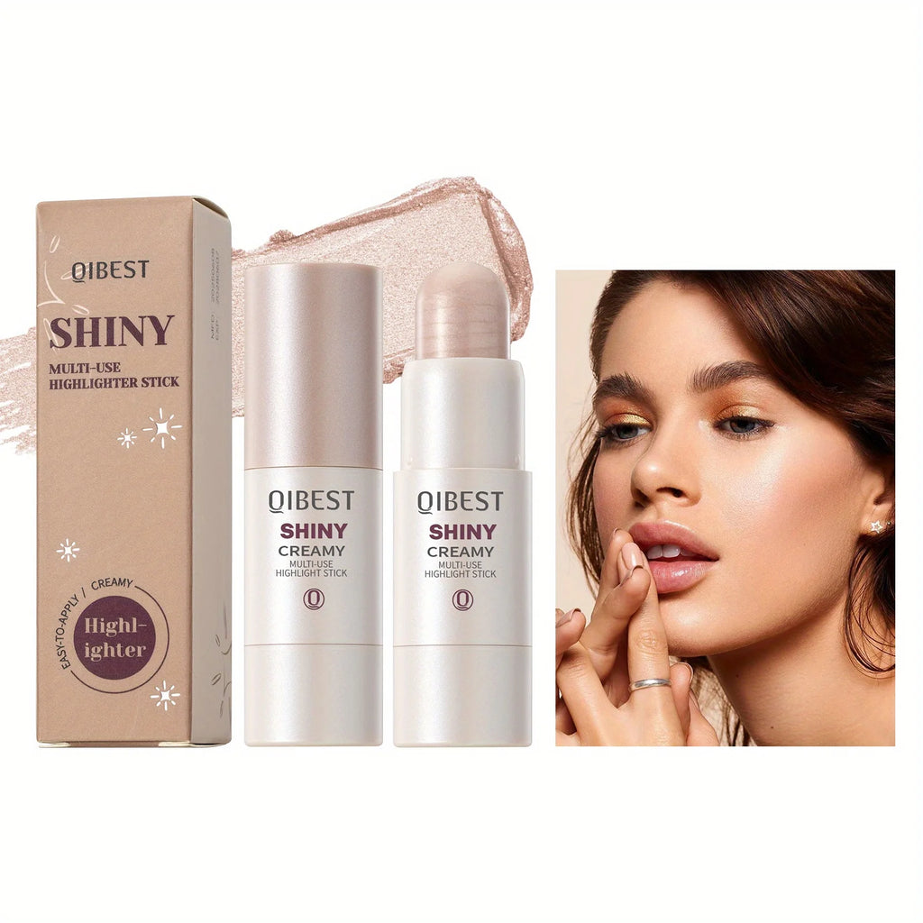 Highlight stick Clear and smart,water-sensitive face brightening and grooming,pearlescent fine flash three-dimensional highlight Zpaxo