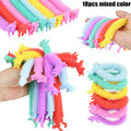 6- Funny Unicorn Pull Worm Stretch String TPR Rope Kids Birthday