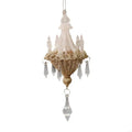 Christmas Chandelier Ornament Shatterproof Acrylic Crystal Hanging