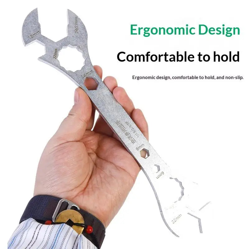 Ultra-Thin Double-End Flat Wrench for Air Conditioner Install