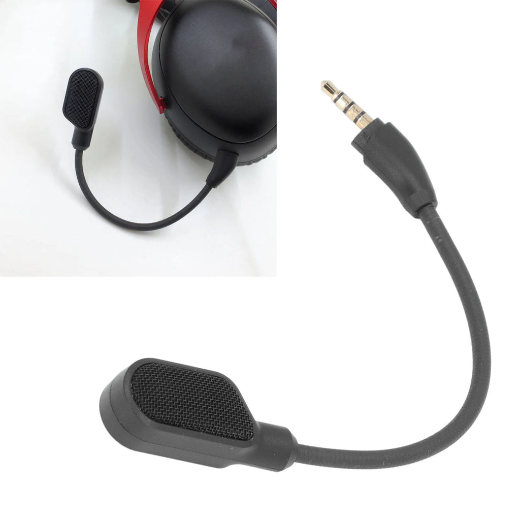 Detachable Microphone Boom Noise Cancelling Lightweight Gaming
