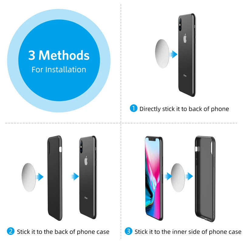L-Type Magnetic Car Mobile Phone Holder Universal Air Vent Car Smartphone Mount Cell Phone GPS Support For iPhone Xiaomi Bracket Zpaxo