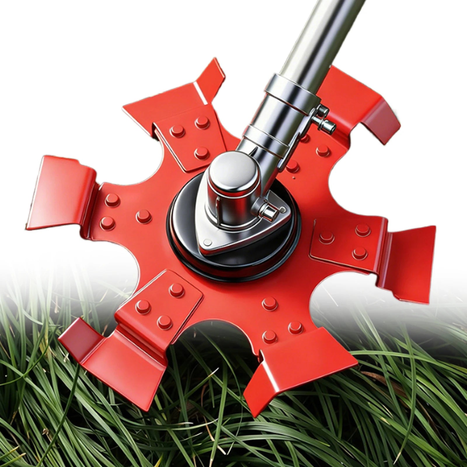 Lawn Blade Grass Cutting Head Reusable Soil Loosening Wheels Small Trenching Wheel Blade for Weeding Deep Plowing Loosening Soil Zpaxo