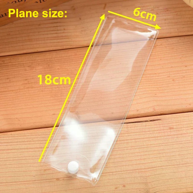 Remote Control Protective Case Transparent PU Material Washable Zpaxo
