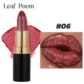Metallic Glitter Lipstick Diamond Dazzling Waterproof Sexy Lip Gloss
