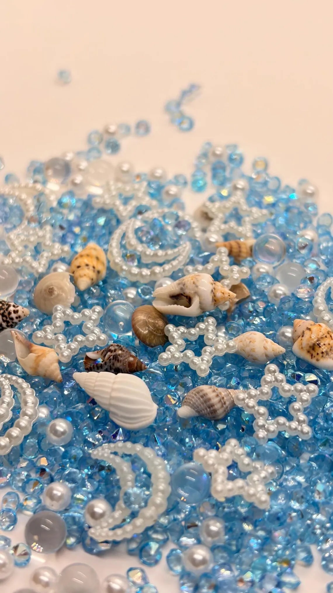 30g Ocean Epoxy Resin Filling – Shells, Starfish & Crabs Decor Resin Craft Filling Zpaxo