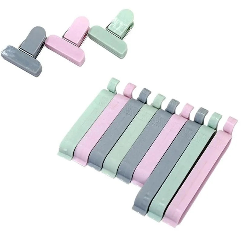 Mixed Plastic Sealing Clips Bag Food Storage Snack Chip Sealer