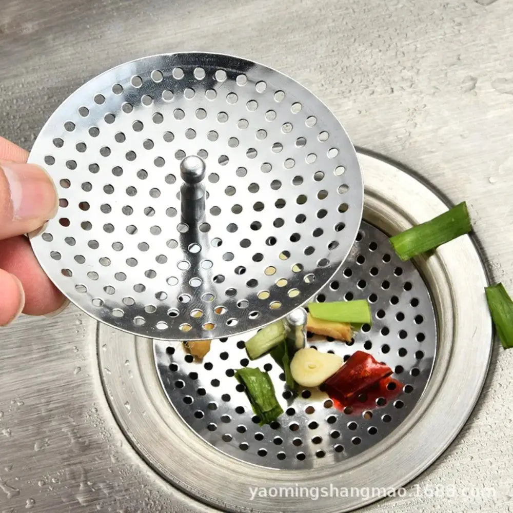 Stainless Steel Sink Drain Strainer – Hair Catcher Mesh Screen Sink Drain Strainer Zpaxo