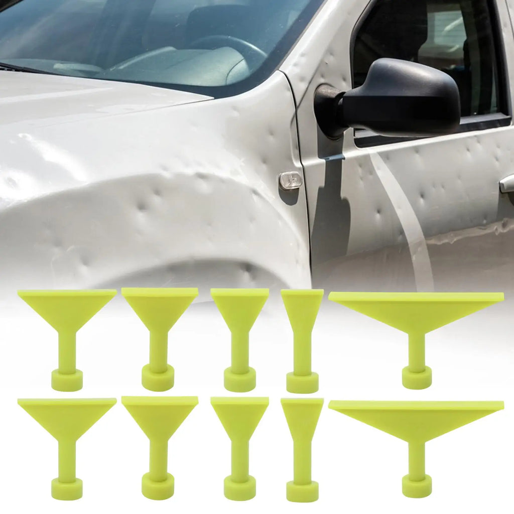 Dent Removal Puller Tabs 10-Pieces No Paint Remover Glue Vehicle Body