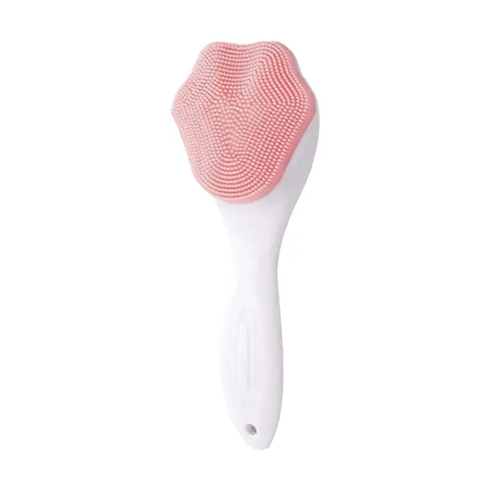 1pcs Silicone Bath Brush Facial Cleansing Exfoliating Brush Skin Massager Cat Paw Handheld Manual Facial Deep Cleansing Brush Zpaxo B