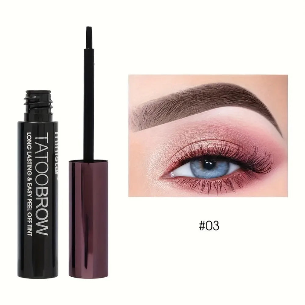 3 Peel Off Eyebrow Gel Waterproof Sweat Resistant Semi Permanent Brow Zpaxo 3