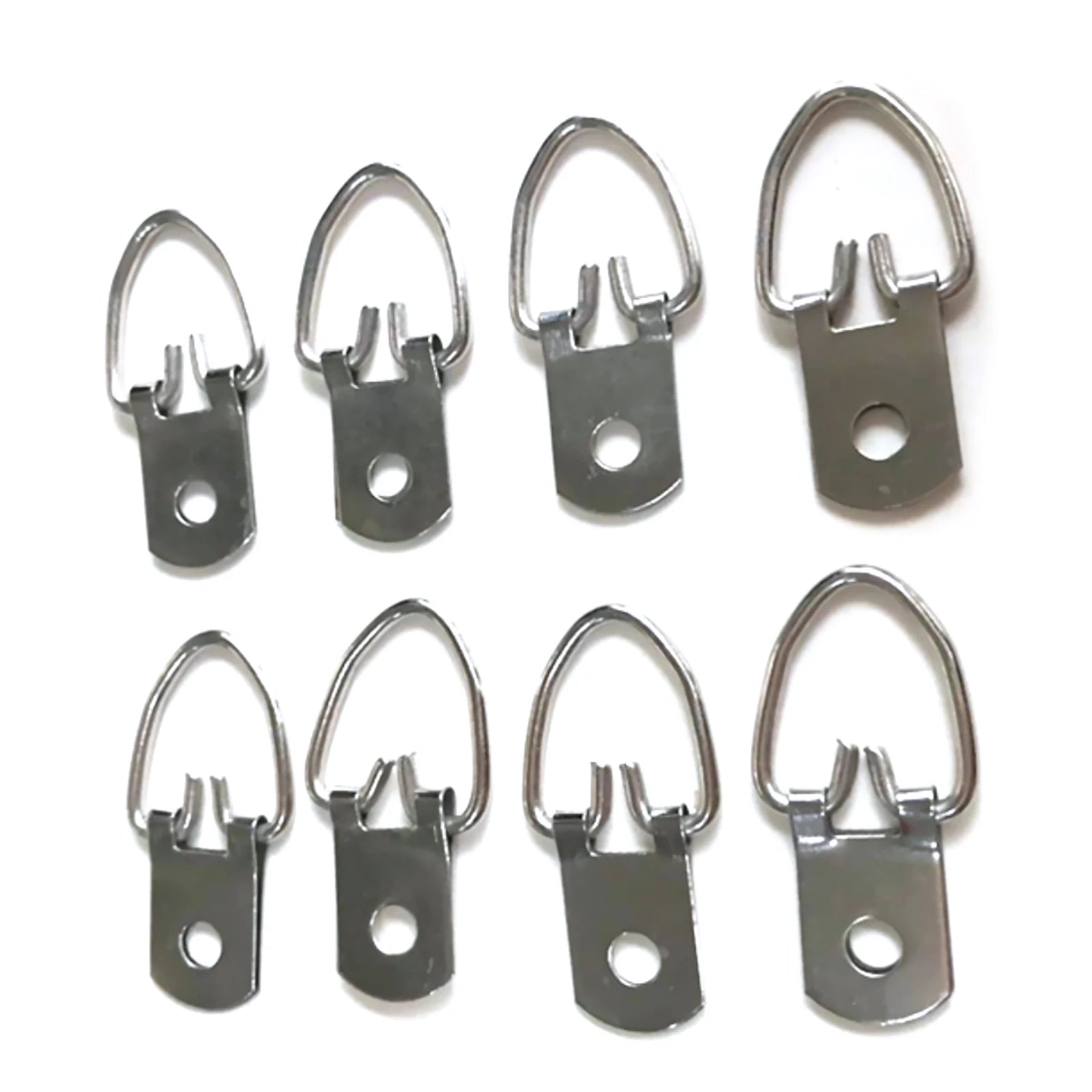Silver Metal D-ring Hanging Oil Painting Mirror Picture Frame Hanger