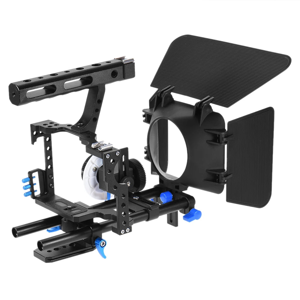 C500 Aluminum Alloy Camera Camcorder Video Cage Rig Film Making