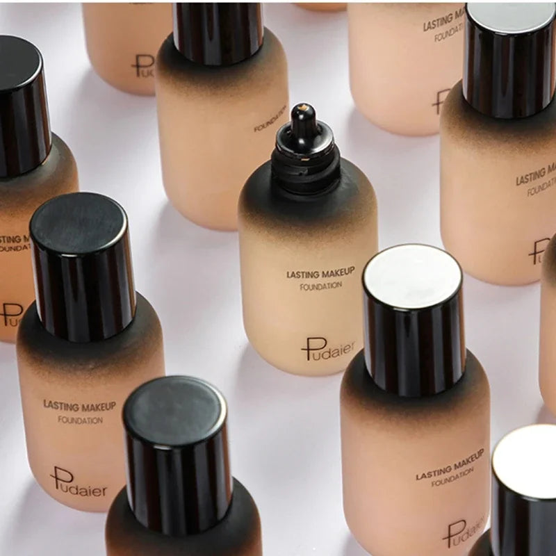 Face Foundation Makeup Base Cream Mineral Full Coverage Concealer No