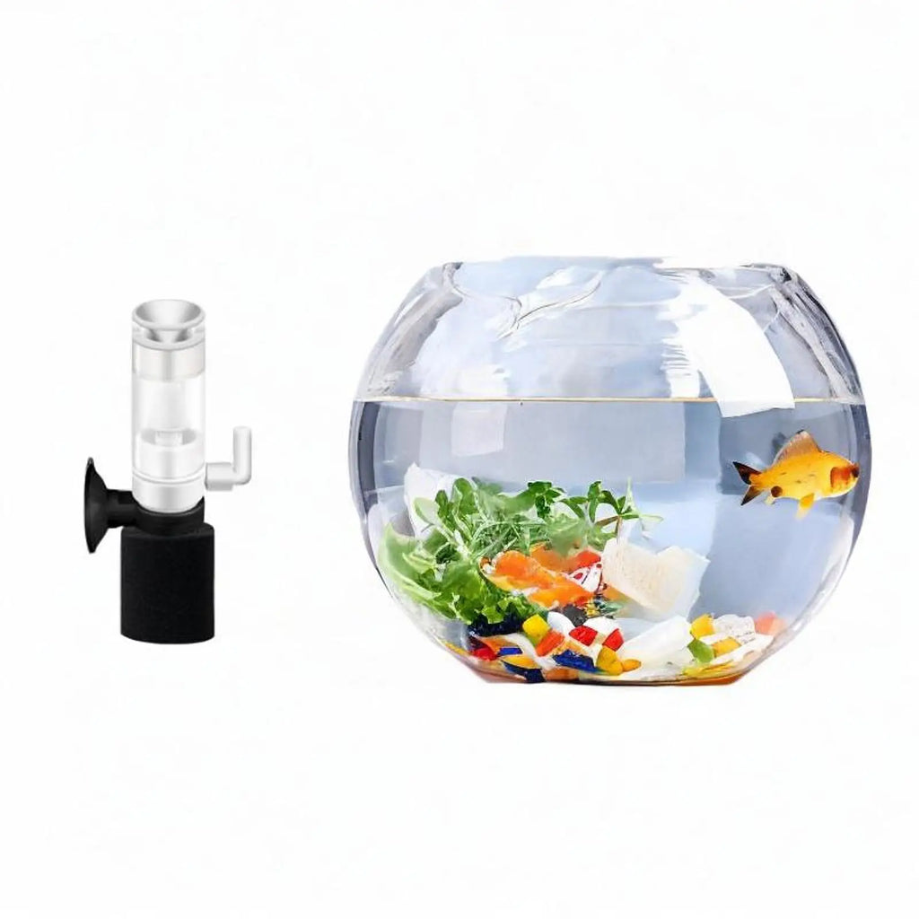 Silent Mini Biochemical Sponge Filter Pump for Small Fish Tanks Aquarium Sponge Filter Zpaxo Default Title