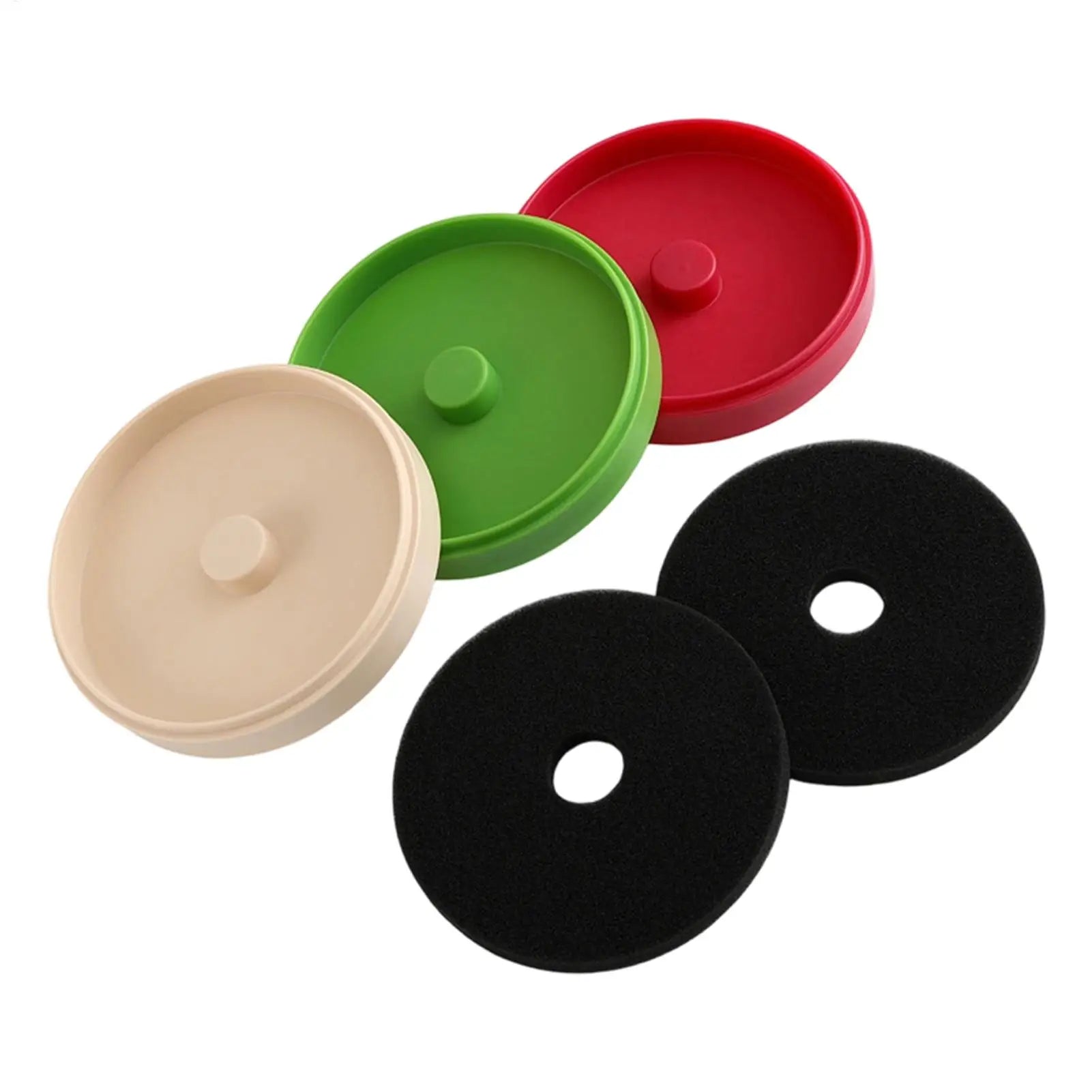 Margarita Salt Rimmer 3-Tier Glass Tray Cocktail Rim Dish Reusable