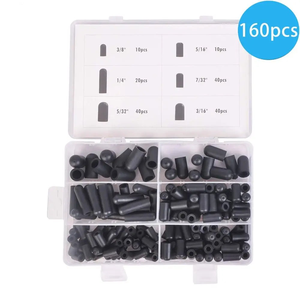 Rubber Material Car Carburetor Vacuum Cover Durable Black Plug Valve Zpaxo