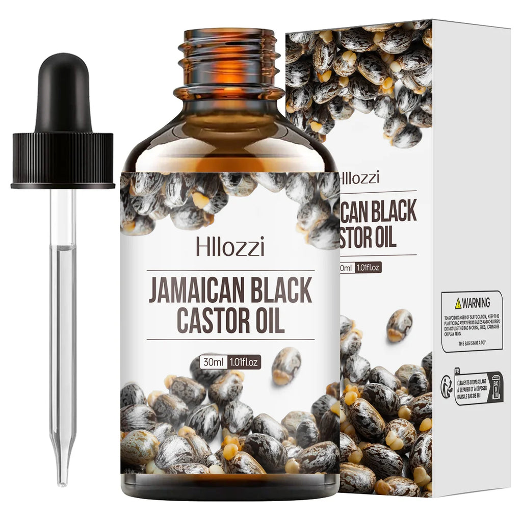 Black Castor Essential Oil Pure Can Protect Hair Skin Prevent Scalp Zpaxo BLACKCASTOR 1PCS 30ml