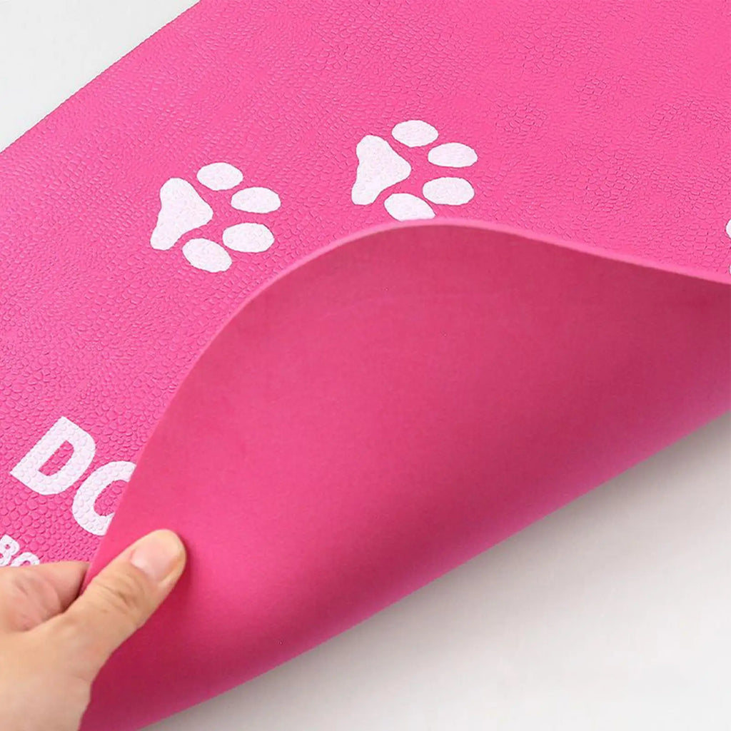 Dog Paddleboard Pad PVC Waterproof Portable Paw Pattern Safety Mat