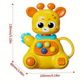 Interactive Giraffe Toy Suction Cup Multifunctional Sensory Learning