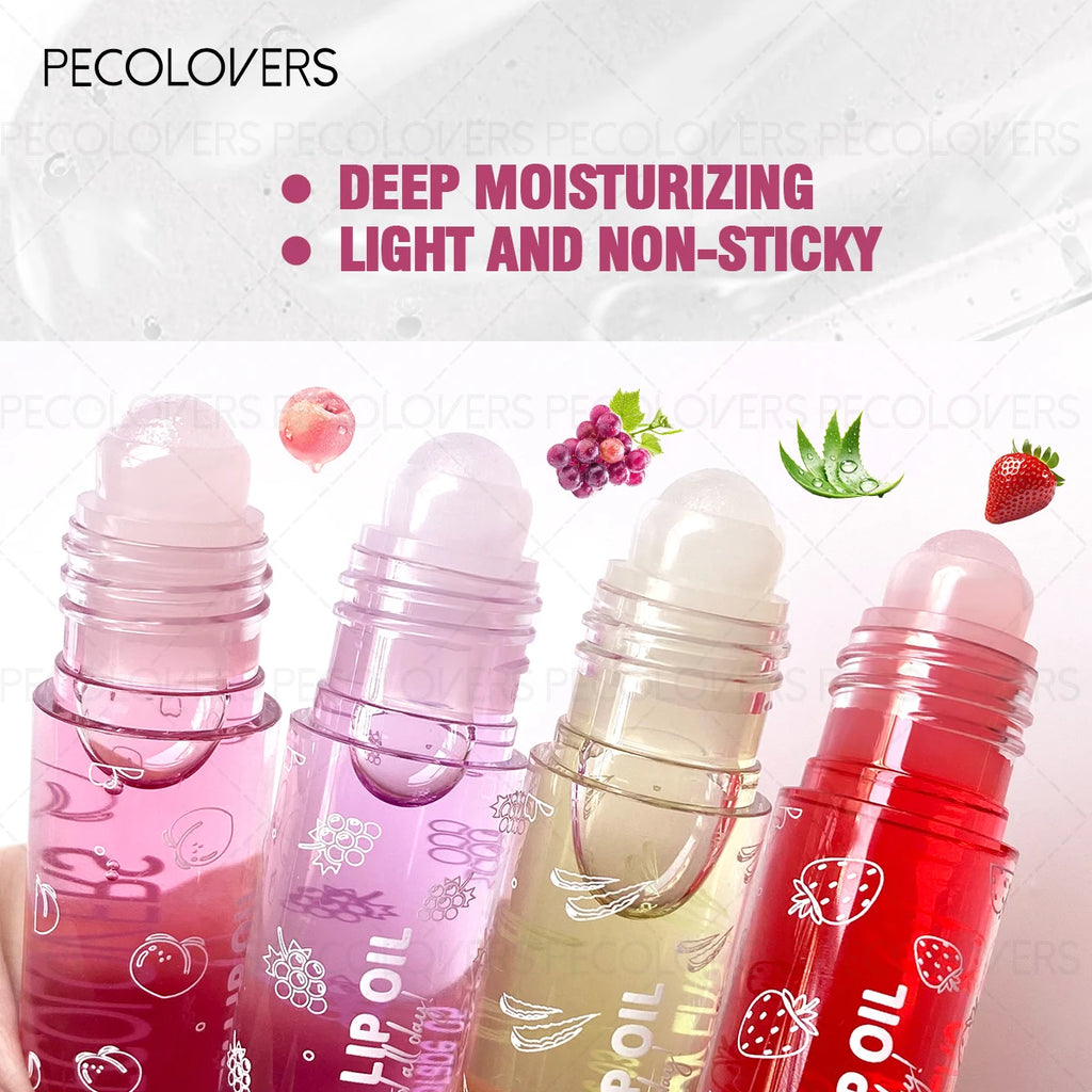Moisturizing Lip Oil Jelly Strawberry Tinted Capsule Liquid Lip Blam Waterproof Transparent Color Lip Oil Zpaxo