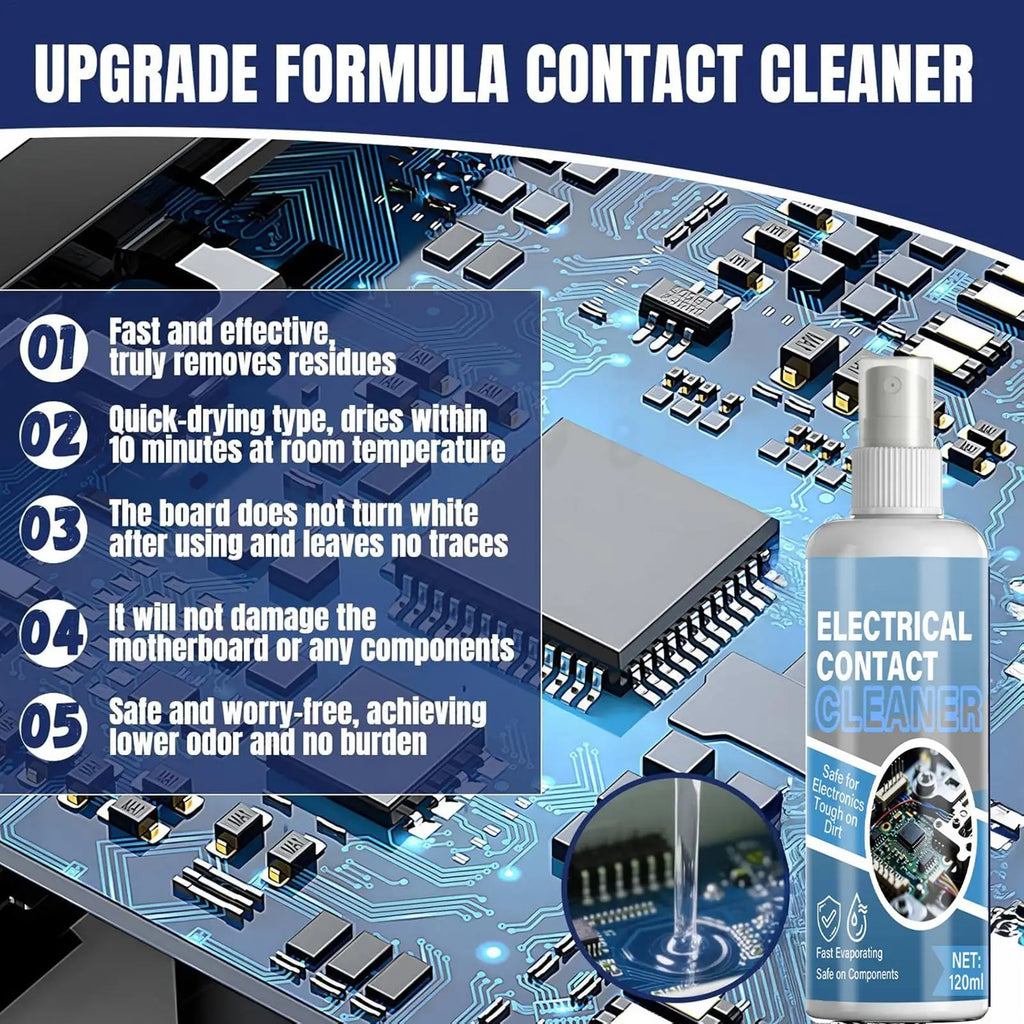 Contact Cleaner Electronics Fast Drying Spray PCB Circuit Board