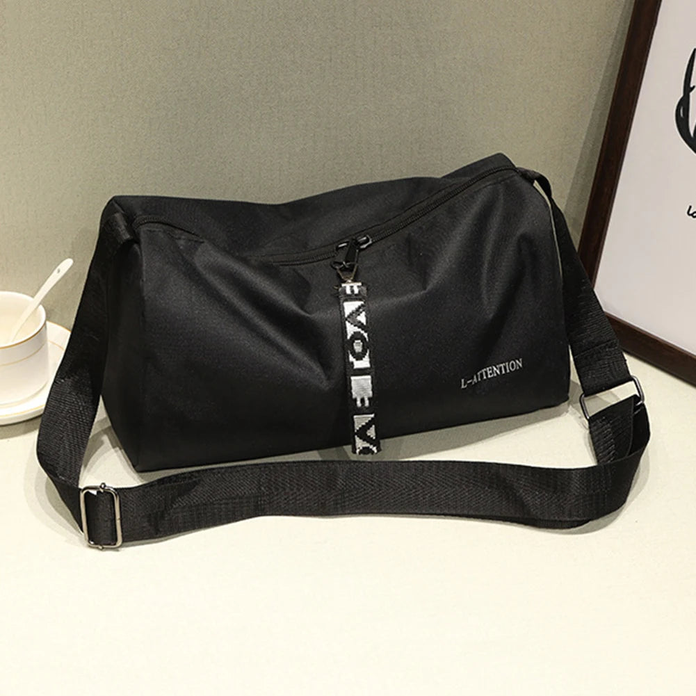 Portable Outdoor Fitness Gym Bags Multifunction Travel Handbag 600D