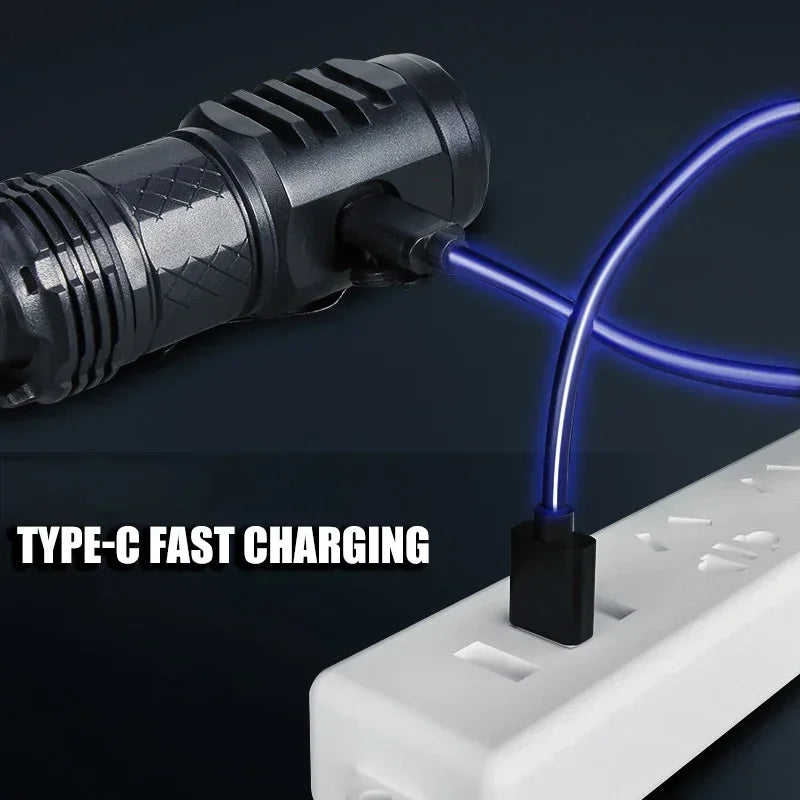 Rechargeable LED Pen Flashlight | Type-C, 350+ Lm, SOS