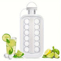 Whiskey Beverage Water Two One Kettle Ice Maker Tray Silicone Non Zpaxo White