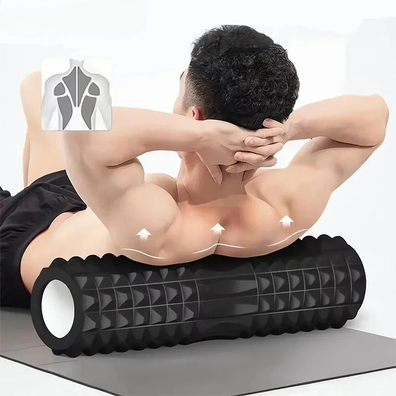 45/30cm Foam Massage Roller Hollow Column Fitness Equipment for Muscle Massage Physiotherapy and Sports Rehabilitation Zpaxo