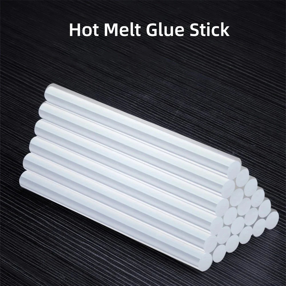 7/11mm *100mm 10pc Hot Melt Glue Sticks, Mini Size Glue Gun Sticks, For Glue Gun DIY Art Craft, General Repairs Home Decoration Zpaxo 100mm 7mm