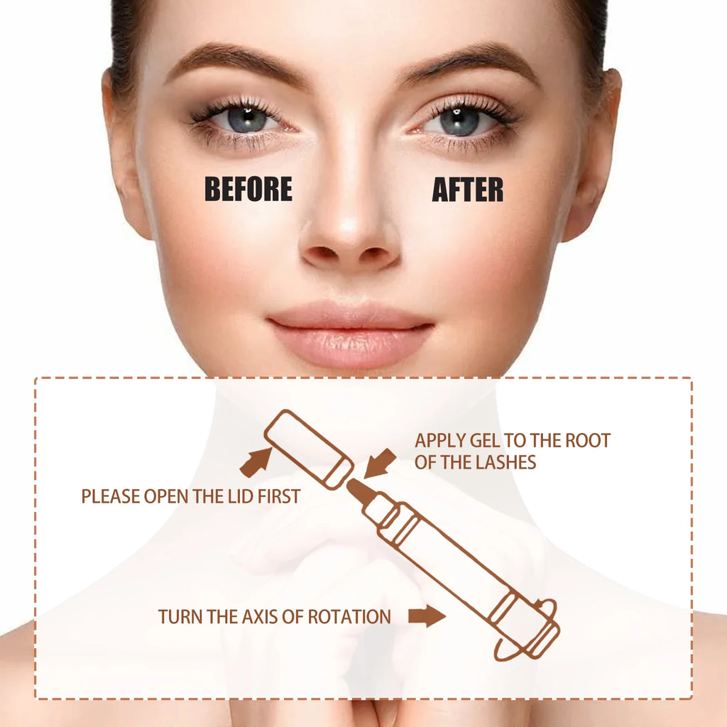 West&Month Double Eyelid Setting Cream Long-lasting Waterproof Beauty Cream Quick-drying Natural Invisible Cream Zpaxo