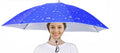 Rain Umbrella Hat Foldable Sun Shade Waterproof Fishing Headwear Cap Beach Head Hats Double-Layer UV Protection Sunscreen Zpaxo large g