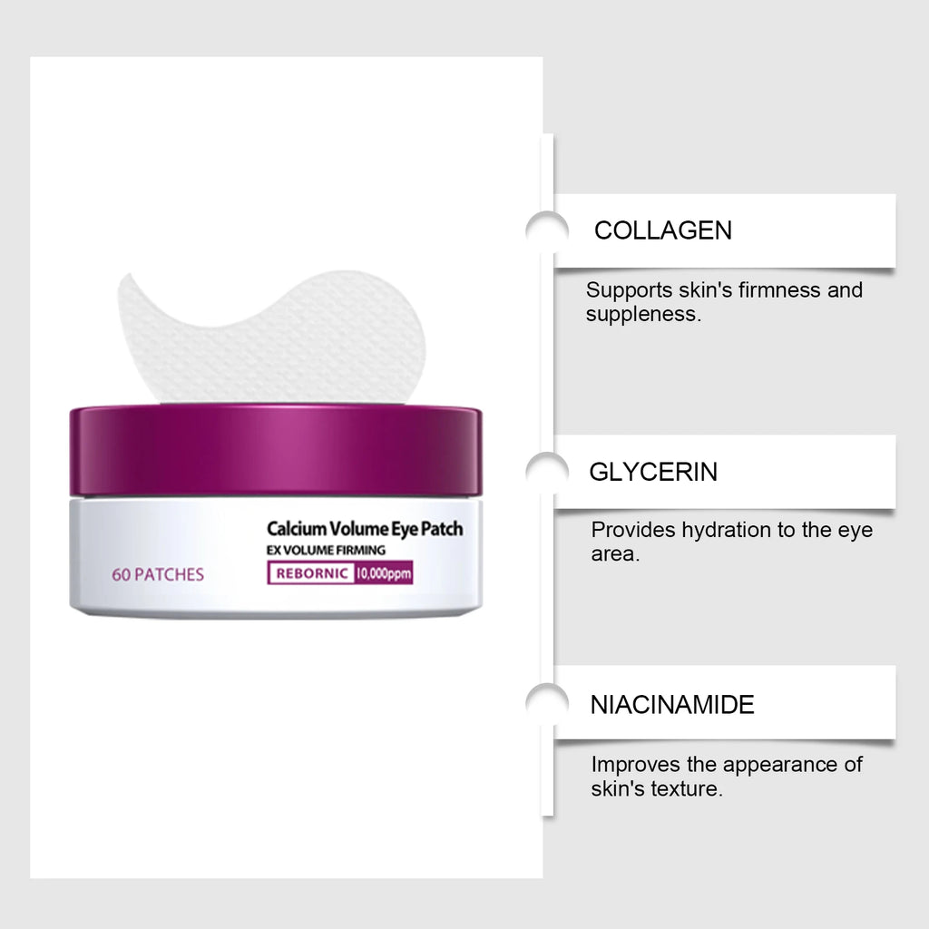 Hoygi Calcium Anti-Aging Skincare Set – Serum, Eye Patches & Balm Anti-Aging Skincare Set Zpaxo