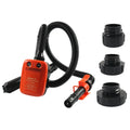 Tight Sealing Long Hose Fuel Transfer Pump Liquid Pump Portable Electric Oil Pump Plastics Electric Outdoor Oil Pump Cars Zpaxo Style-A