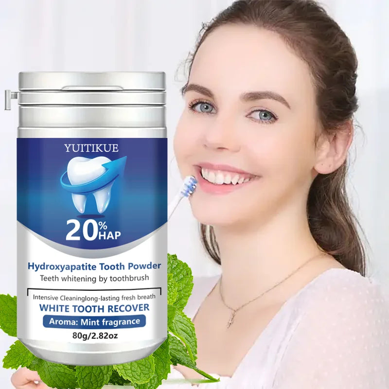 Hydroxyapatite Tooth Powder – Whitening & Enamel Repair 80g Tooth Whitening Powder Zpaxo Default Title