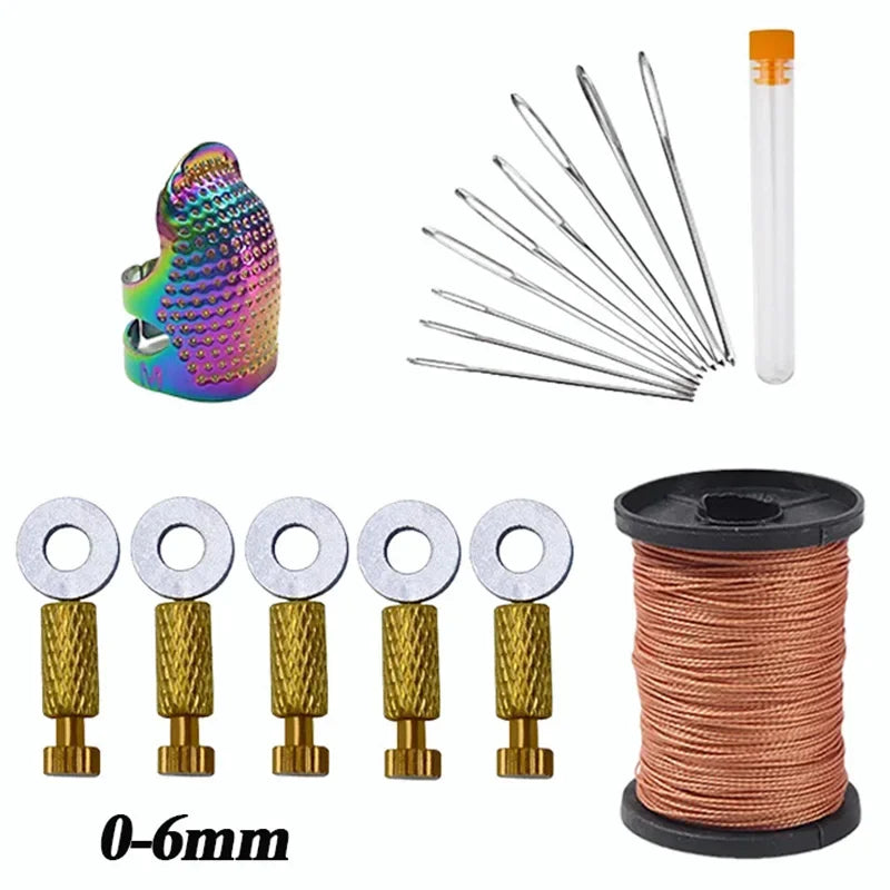 16pcs Leather Suture Positioning Needle Tools Set DIY Suture Fixed Position Needle Leather Fixed Suture Needle Craft Supplies Zpaxo
