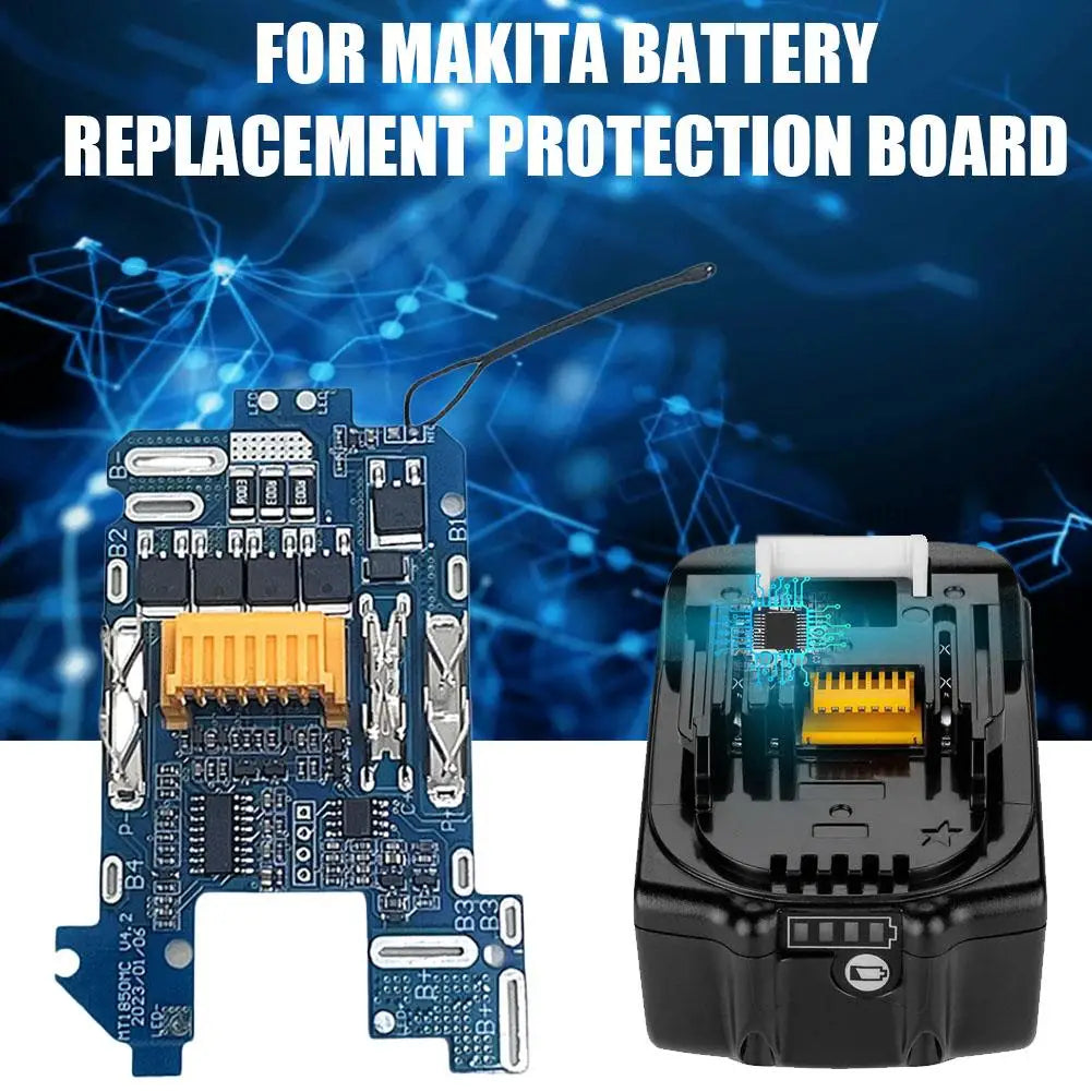 Makita BL1830–BL1860 18V BMS PCB Battery Protection Board Battery Protection Board Zpaxo