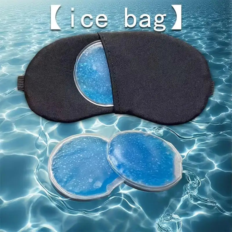 2/4pcs Multifunctional Eye Mask Ice Packs – Hot & Cold Compress Patches, Cooling Gel, Facial Care Relaxation Zpaxo