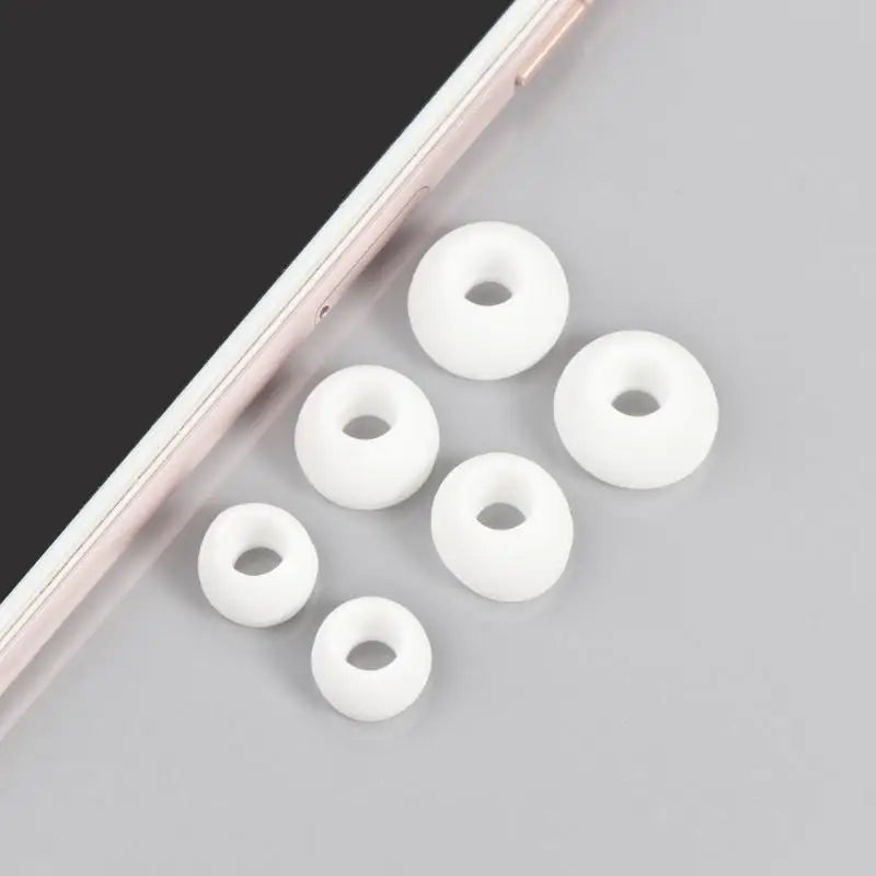 652F Earbud Tips Soft Silicone Earbuds Replacement In-ear Headphones Zpaxo