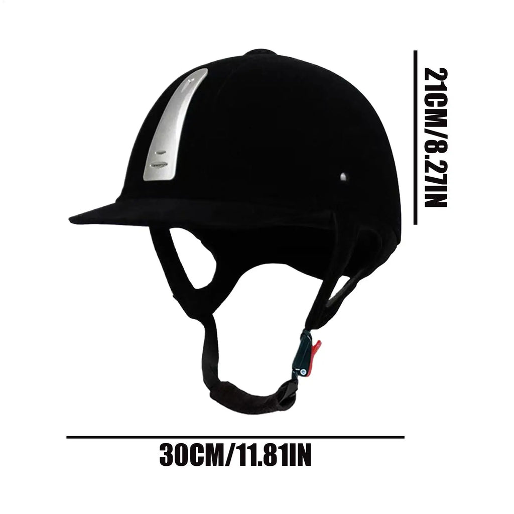 Helmet for Equestrian Safety Comfortable Horseback Protective Gear Comfortable Protective Equestrian Head Gear for Cycling Zpaxo