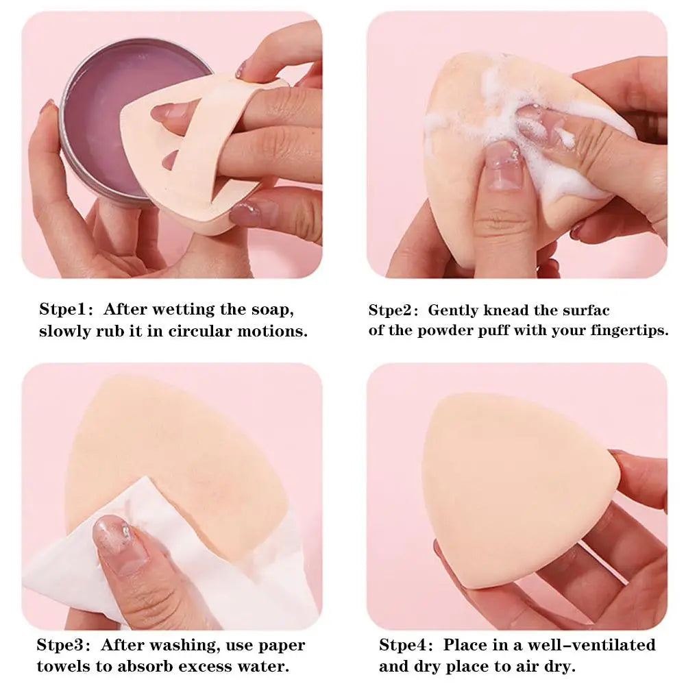 Eelhoe Natural Makeup Brush Cleaner Soap – Portable & Travel Makeup Brush Cleaner Zpaxo