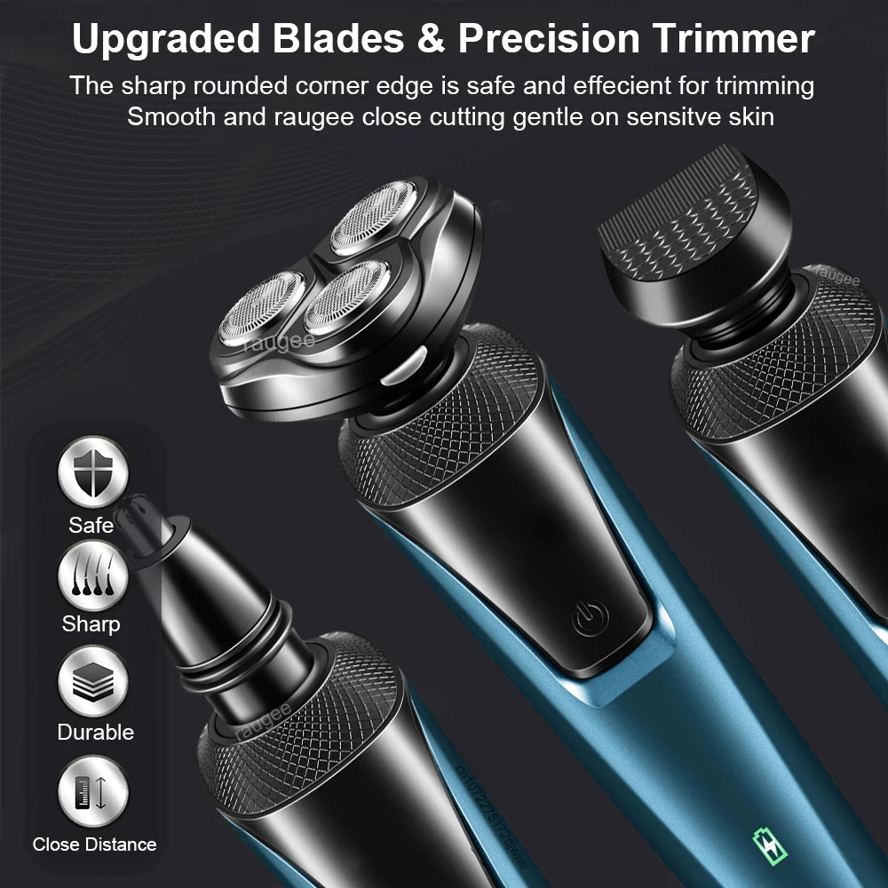 Electric Shaver Men Facial Beard Hair Remover Chest Nose Trimmer