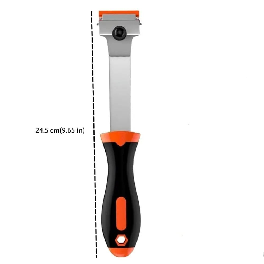 With Ergonomic Handle Paint Scraper Tool Carbide Anti-Slip Tape Paint Remover Durable Reusable Putty Scraper Zpaxo